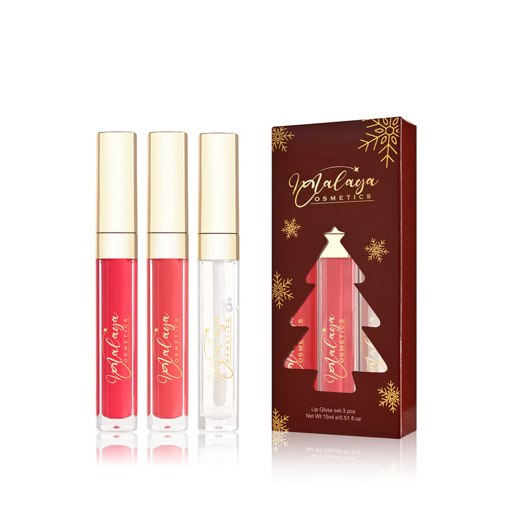 Kiss Under The Mistletoe Lip Gloss Set