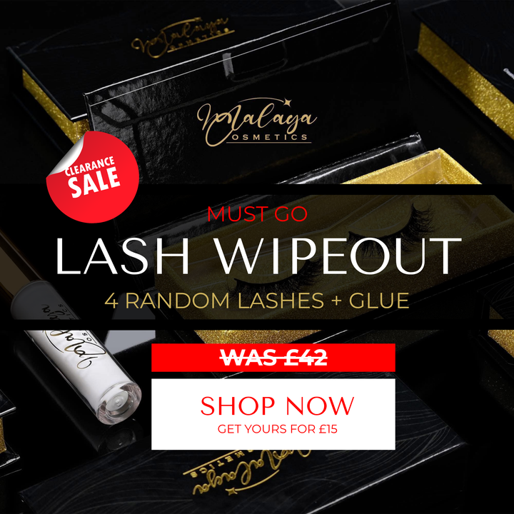 4 Pairs Of Lashes + Glue